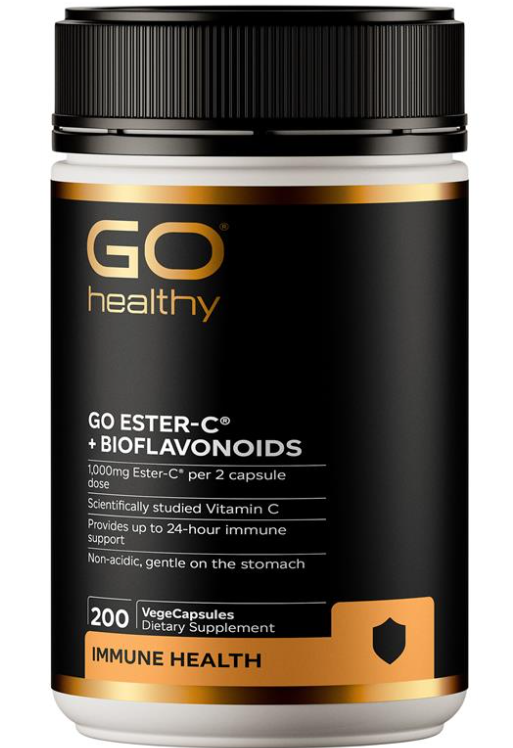 GO Ester-C+Bioflavonoids VCaps 200s